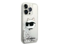 Karl Lagerfeld KLHCP14XLNHCS iPhone 14 Pro Max 6.7" prateado/capa rígida prateada com glitter Choupe Karl Lagerfeld KLHCP14XLNHCS iPhone 14 Pro Max 6.7" prateado/capa rígida prateada com glitter Choupe