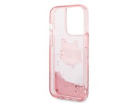 Karl Lagerfeld KLHCP14LLNCHCP iPhone 14 Pro 6.1" rosa/rosa estuche rígido Glitter Choupette Head Karl Lagerfeld KLHCP14LLNCHCP iPhone 14 Pro 6.1" rosa/rosa estuche rígido Glitter Choupette Head