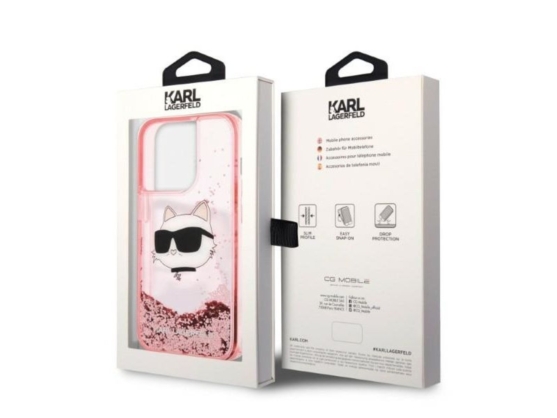 Karl Lagerfeld KLHCP14XLNCHCP iPhone 14 Pro Max 6.7