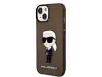 Funda Karl Lagerfeld Ikonik Karl para iPhone 14 Plus - negra