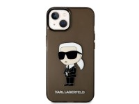 Funda Karl Lagerfeld Ikonik Karl para iPhone 14 Plus - negra