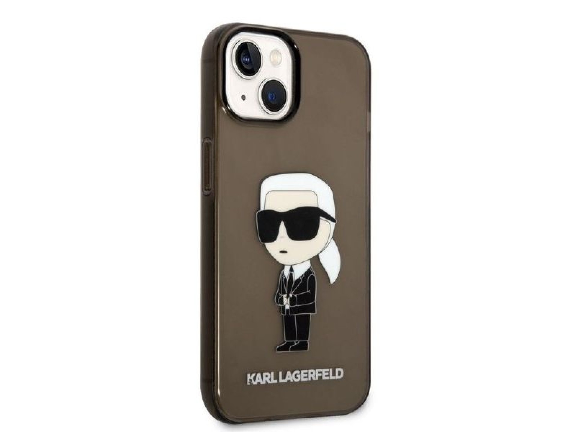 Funda Karl Lagerfeld Ikonik Karl para iPhone 14 Plus - negra