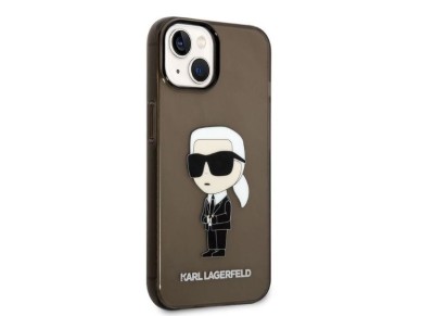 Funda Karl Lagerfeld Ikonik Karl para iPhone 14 Plus - negra
