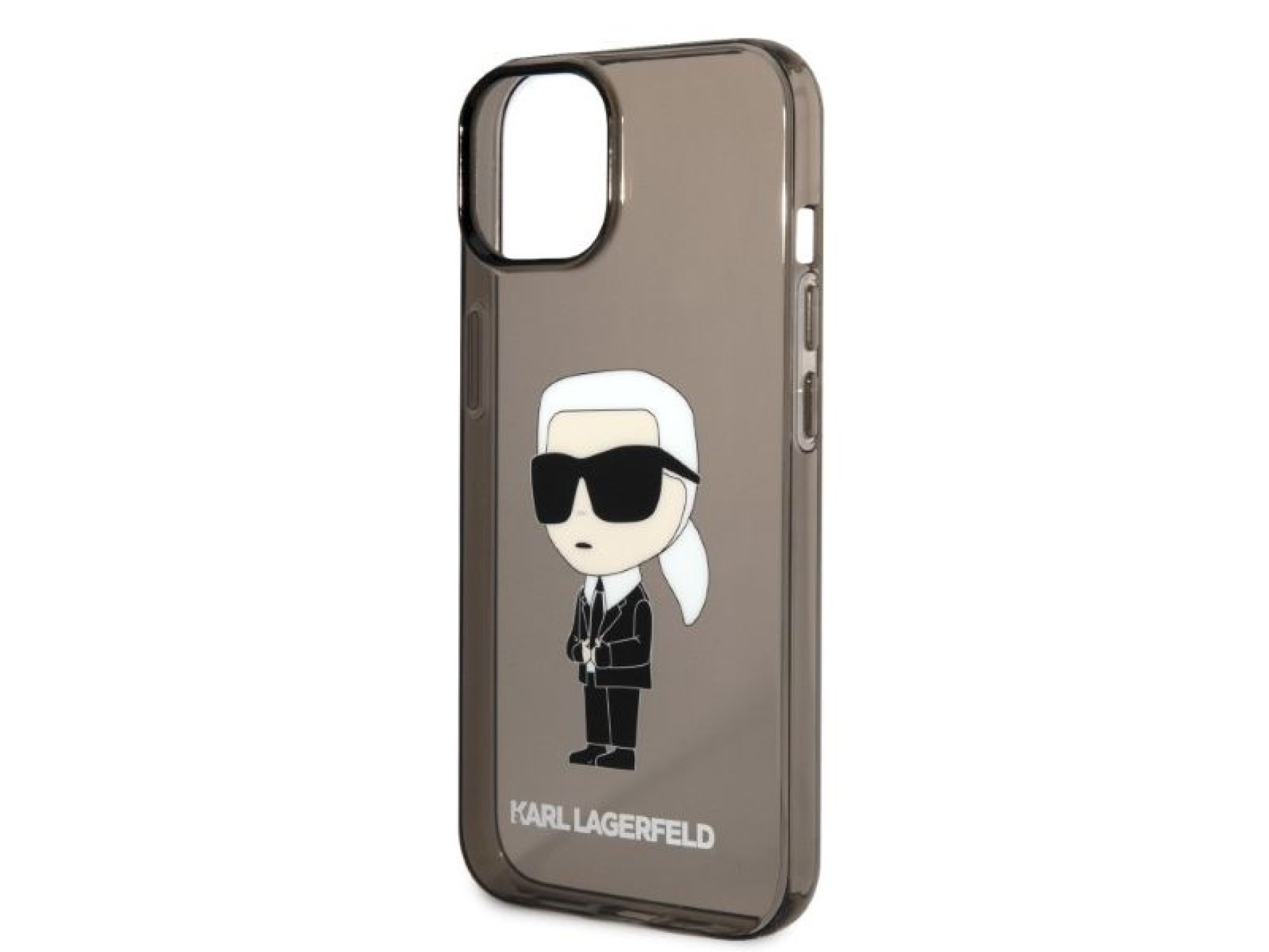 Funda Karl Lagerfeld Ikonik Karl para iPhone 14 Plus - negra