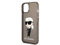 Funda Karl Lagerfeld Ikonik Karl para iPhone 14 Plus - negra