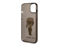 Funda Karl Lagerfeld Ikonik Karl para iPhone 14 Plus - negra