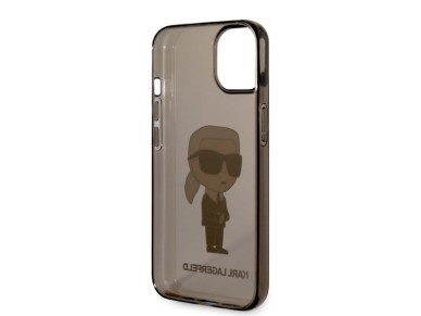 Funda Karl Lagerfeld Ikonik Karl para iPhone 14 Plus - negra