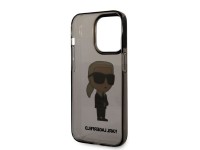 Funda rígida negra Karl Lagerfeld KLHCP14LHNIKTCK para iPhone 14 Pro de 6,1" Ikonik Karl Lagerfeld Funda rígida negra Karl Lagerfeld KLHCP14LHNIKTCK para iPhone 14 Pro de 6,1" Ikonik Karl Lagerfeld