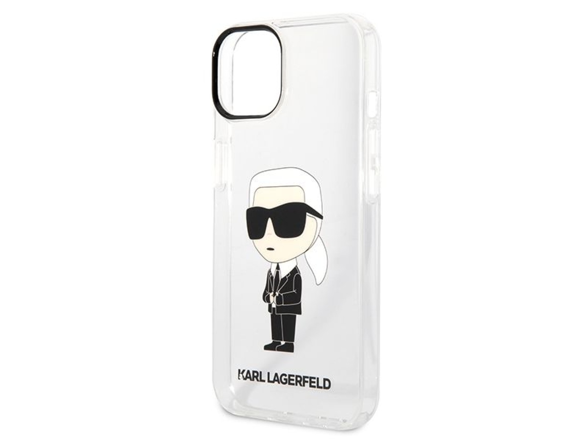 Karl Lagerfeld Ikonik Karl case for iPhone 14 Plus - transparent