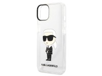 Karl Lagerfeld Ikonik Karl case for iPhone 14 Plus - transparent Karl Lagerfeld Ikonik Karl case for iPhone 14 Plus - transparent