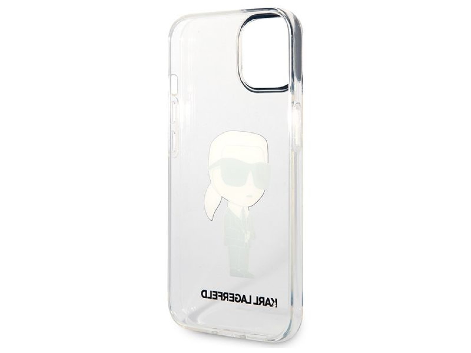 Karl Lagerfeld Ikonik Karl case for iPhone 14 Plus - transparent