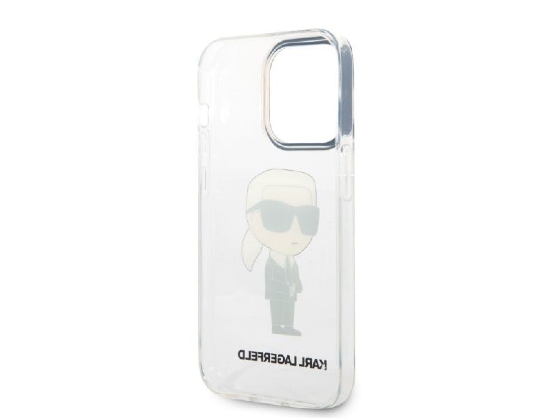 Karl Lagerfeld Ikonik Karl case for iPhone 14 Pro - transparent