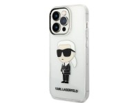 Funda Karl Lagerfeld Ikonik Karl para iPhone 14 Pro Max - transparente