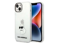 Karl Lagerfeld Ikonik Choupette case for iPhone 14 Plus - transparent Karl Lagerfeld Ikonik Choupette case for iPhone 14 Plus - transparent