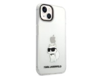 Karl Lagerfeld Ikonik Choupette case for iPhone 14 Plus - transparent Karl Lagerfeld Ikonik Choupette case for iPhone 14 Plus - transparent