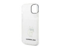 Karl Lagerfeld Ikonik Choupette case for iPhone 14 Plus - transparent Karl Lagerfeld Ikonik Choupette case for iPhone 14 Plus - transparent