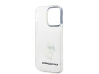Funda Karl Lagerfeld Ikonik Choupette para iPhone 14 Pro - transparente Funda Karl Lagerfeld Ikonik Choupette para iPhone 14 Pro - transparente