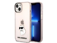 Funda Karl Lagerfeld Ikonik Choupette para iPhone 14 - rosa Funda Karl Lagerfeld Ikonik Choupette para iPhone 14 - rosa