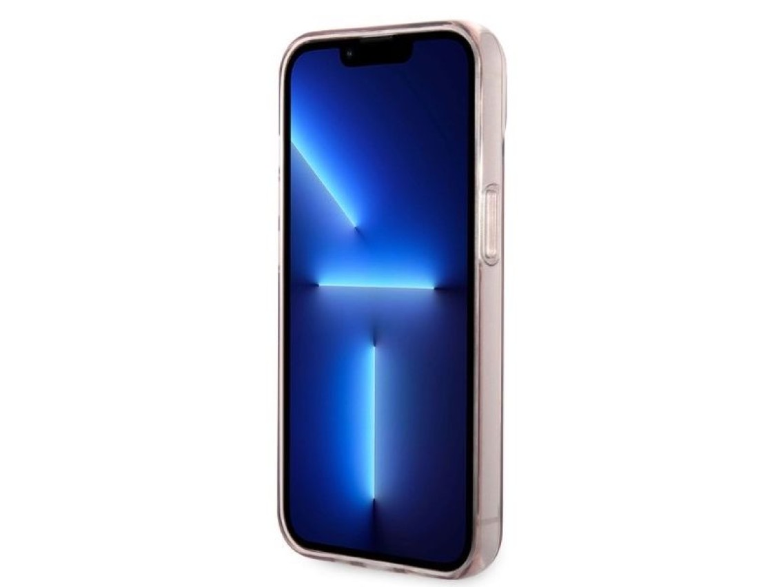 Funda Karl Lagerfeld Ikonik Choupette para iPhone 14 - rosa