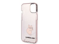 Funda Karl Lagerfeld Ikonik Choupette para iPhone 14 - rosa Funda Karl Lagerfeld Ikonik Choupette para iPhone 14 - rosa