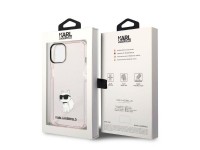Karl Lagerfeld KLHCP14MHNCHTCP iPhone 14 Plus 6.7" pink/pink hardcase Ikonik Choupette Karl Lagerfeld KLHCP14MHNCHTCP iPhone 14 Plus 6.7" pink/pink hardcase Ikonik Choupette
