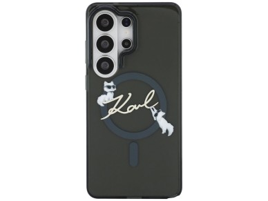 Karl Lagerfeld IML KC Script MagSafe Case for Samsung Galaxy S26 Ultra - Black Karl Lagerfeld IML KC Script MagSafe Case for Samsung Galaxy S26 Ultra - Black
