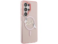 Funda Karl Lagerfeld IML KC Script MagSafe para Samsung Galaxy S26 Ultra - Rosa Funda Karl Lagerfeld IML KC Script MagSafe para Samsung Galaxy S26 Ultra - Rosa