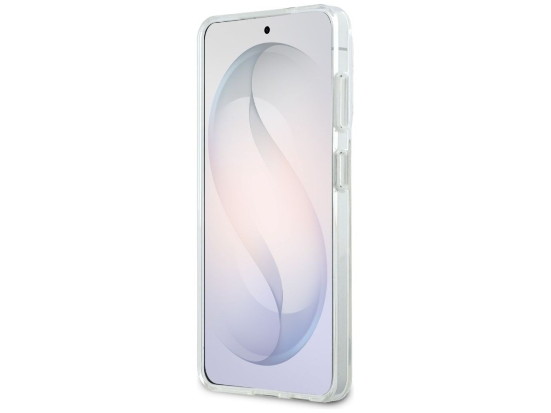 Capa MagSafe Karl Lagerfeld IML KC Script para Samsung Galaxy S26 Plus - Transparente