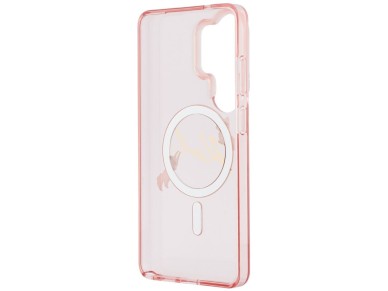 Karl Lagerfeld IML KC Script MagSafe Case for Samsung Galaxy S26 Ultra - Pink Karl Lagerfeld IML KC Script MagSafe Case for Samsung Galaxy S26 Ultra - Pink