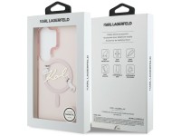 Funda Karl Lagerfeld IML KC Script MagSafe para Samsung Galaxy S26 Ultra - Rosa Funda Karl Lagerfeld IML KC Script MagSafe para Samsung Galaxy S26 Ultra - Rosa