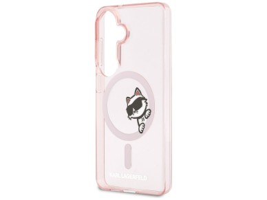Karl Lagerfeld IML Peekaboo Choupette MagSafe Case for Samsung Galaxy S26 - Pink Karl Lagerfeld IML Peekaboo Choupette MagSafe Case for Samsung Galaxy S26 - Pink