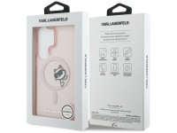 Capa Karl Lagerfeld IML Peekaboo Choupette MagSafe para Samsung Galaxy S26 Ultra - Rosa Capa Karl Lagerfeld IML Peekaboo Choupette MagSafe para Samsung Galaxy S26 Ultra - Rosa