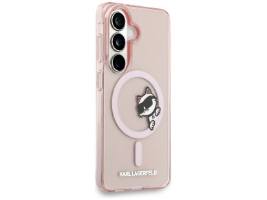 Karl Lagerfeld IML Peekaboo Choupette MagSafe Case for Samsung Galaxy S26 - Pink Karl Lagerfeld IML Peekaboo Choupette MagSafe Case for Samsung Galaxy S26 - Pink