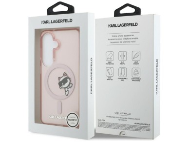 Karl Lagerfeld IML Peekaboo Choupette MagSafe Case for Samsung Galaxy S26 - Pink Karl Lagerfeld IML Peekaboo Choupette MagSafe Case for Samsung Galaxy S26 - Pink