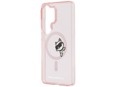Karl Lagerfeld IML Peekaboo Choupette MagSafe Case for Samsung Galaxy S26 Ultra - Pink Karl Lagerfeld IML Peekaboo Choupette MagSafe Case for Samsung Galaxy S26 Ultra - Pink