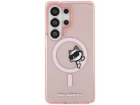 Capa Karl Lagerfeld IML Peekaboo Choupette MagSafe para Samsung Galaxy S26 Ultra - Rosa Capa Karl Lagerfeld IML Peekaboo Choupette MagSafe para Samsung Galaxy S26 Ultra - Rosa