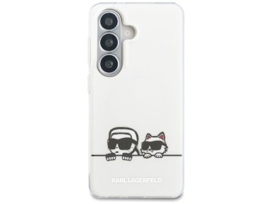 Funda Karl Lagerfeld IML Peekaboo Karl&Choupette MagSafe para Samsung Galaxy S26 - Transparente Funda Karl Lagerfeld IML Peekaboo Karl&Choupette MagSafe para Samsung Galaxy S26 - Transparente