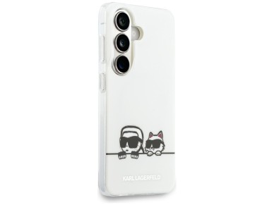 Funda Karl Lagerfeld IML Peekaboo Karl&Choupette MagSafe para Samsung Galaxy S26 - Transparente Funda Karl Lagerfeld IML Peekaboo Karl&Choupette MagSafe para Samsung Galaxy S26 - Transparente
