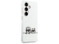 Karl Lagerfeld IML Peekaboo Karl&Choupette MagSafe Case for Samsung Galaxy S26 Plus - Transparent