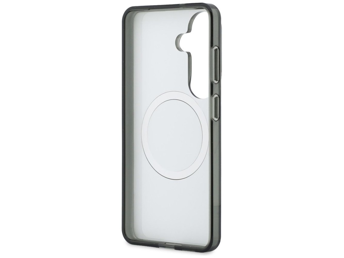 Funda Karl Lagerfeld IML Peekaboo Karl&Choupette MagSafe para Samsung Galaxy S26 - Negra