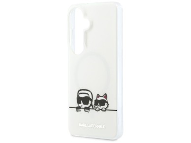 Funda Karl Lagerfeld IML Peekaboo Karl&Choupette MagSafe para Samsung Galaxy S26 - Transparente Funda Karl Lagerfeld IML Peekaboo Karl&Choupette MagSafe para Samsung Galaxy S26 - Transparente