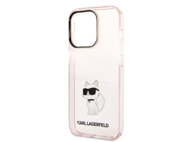 Karl Lagerfeld KLHCP14LHNCHTCP iPhone 14 Pro 6.1" rosa/rosa funda rígida Ikonik Choupette Karl Lagerfeld KLHCP14LHNCHTCP iPhone 14 Pro 6.1" rosa/rosa funda rígida Ikonik Choupette