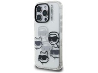 Karl Lagerfeld IML Multi K&C Head Pattern Case for iPhone 16 Pro - Clear Karl Lagerfeld IML Multi K&C Head Pattern Case for iPhone 16 Pro - Clear