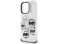 Karl Lagerfeld IML Multi K&C Head Pattern Case for iPhone 16 Pro - Clear Karl Lagerfeld IML Multi K&C Head Pattern Case for iPhone 16 Pro - Clear