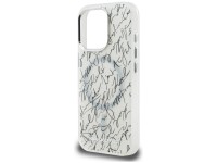 Funda Karl Lagerfeld IML Karl Script Pattern MagSafe para iPhone 16 Pro - Blanca Funda Karl Lagerfeld IML Karl Script Pattern MagSafe para iPhone 16 Pro - Blanca
