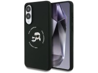 Funda de silicona Karl Lagerfeld Nuble Heads And Circle MagSafe para Samsung Galaxy S25 Edge - negra Funda de silicona Karl Lagerfeld Nuble Heads And Circle MagSafe para Samsung Galaxy S25 Edge - negra