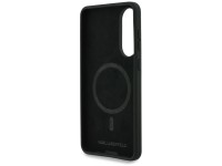 Funda de silicona Karl Lagerfeld Nuble Heads And Circle MagSafe para Samsung Galaxy S25 Edge - negra Funda de silicona Karl Lagerfeld Nuble Heads And Circle MagSafe para Samsung Galaxy S25 Edge - negra