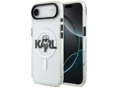 Karl Lagerfeld IML Karl Sketch Logo MagSafe Case for iPhone 17 Air - Transparent Karl Lagerfeld IML Karl Sketch Logo MagSafe Case for iPhone 17 Air - Transparent