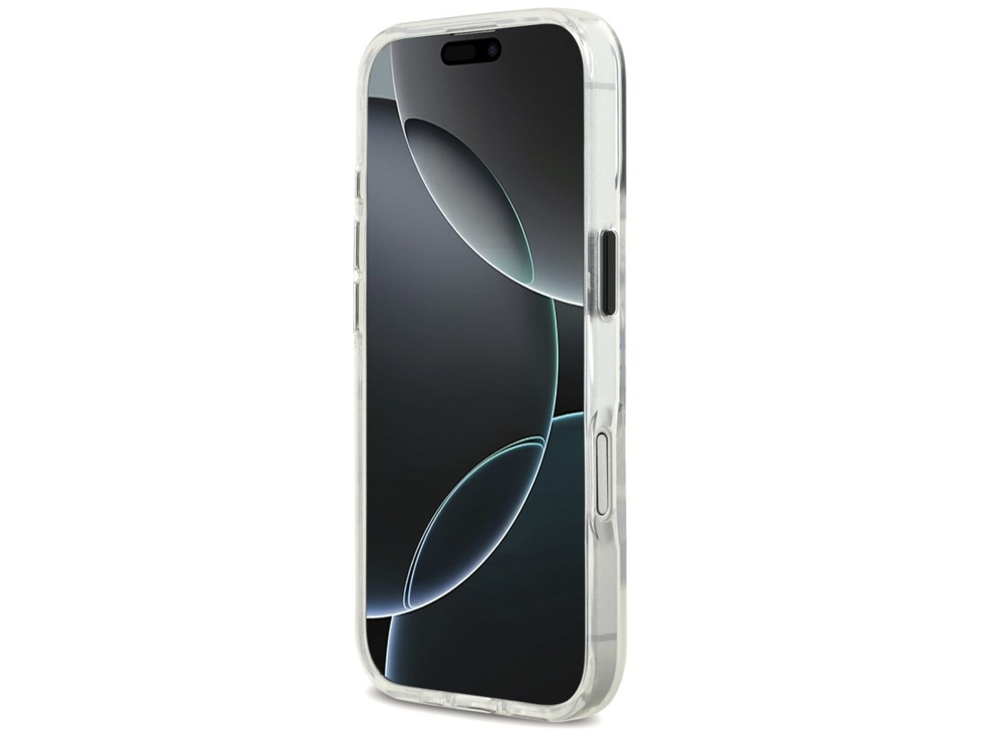Karl Lagerfeld IML Karl Sketch Logo MagSafe Case for iPhone 17 - Transparent