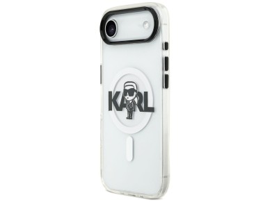 Karl Lagerfeld IML Karl Sketch Logo MagSafe Case for iPhone 17 Air - Transparent Karl Lagerfeld IML Karl Sketch Logo MagSafe Case for iPhone 17 Air - Transparent